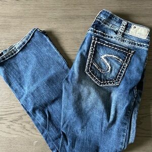 Silver Suki Bootcut Jeans